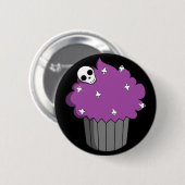 Badge Rond 5 Cm Petit gâteau éffrayant (Devant & derrière)