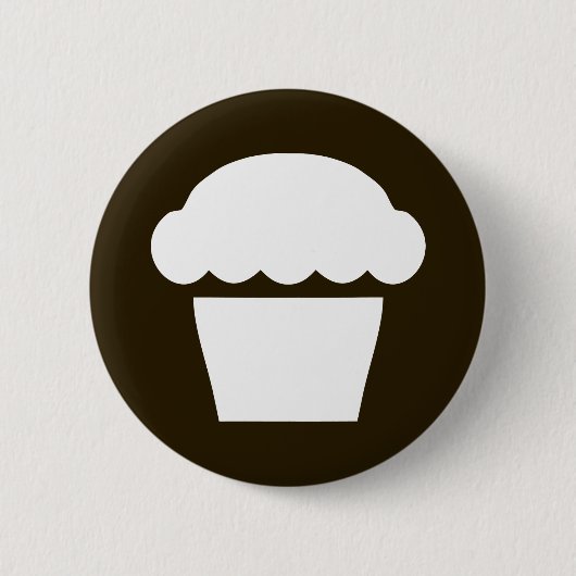Badge Rond 5 Cm petit gâteau/petit pain simples (Devant)