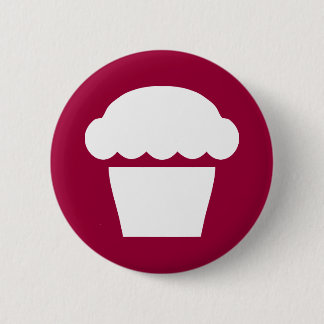 Badge Rond 5 Cm petit gâteau/petit pain simples