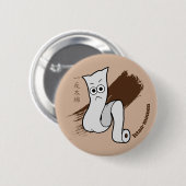 Badge Rond 5 Cm Petit Ittan-momen Yokai (Devant & derrière)
