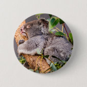 Badge Rond 5 Cm Petit koala doux (Devant)