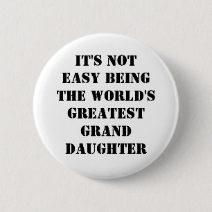 Badge Rond 5 Cm Petite-fille