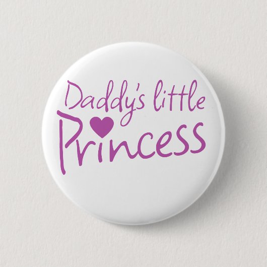 Badge Rond 5 Cm Petite princesse (Devant)