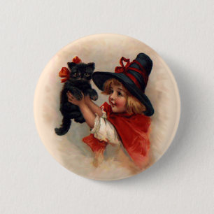 Badge Rond 5 Cm Petite sorcière