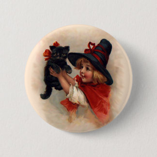 Badge Rond 5 Cm Petite sorcière