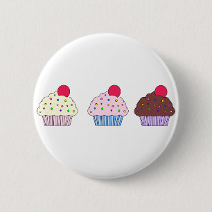 Badge Rond 5 Cm Petits gâteaux