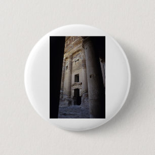 Badge Rond 5 Cm Petra, Jordanie.