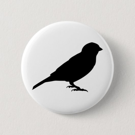 BADGE ROND 5 CM PEU DE BIRDY (Devant)