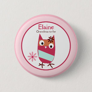 Badge Rond 5 Cm Peu de bouton NOMMÉ de coutume d'ÉTIQUETTE de
