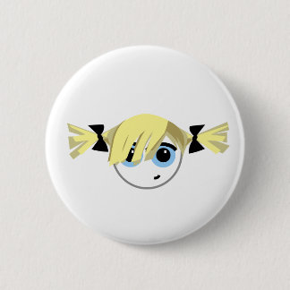 Badge Rond 5 Cm Peu de fille d'Emo