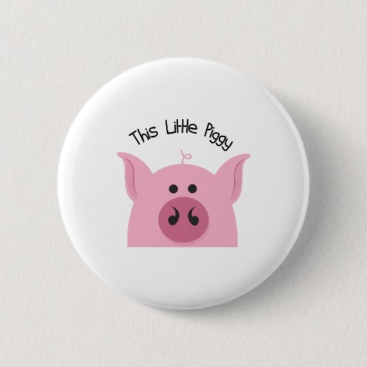 Badge Rond 5 Cm Peu porcin (Devant)