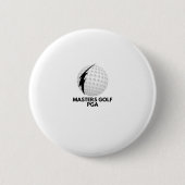 Badge Rond 5 Cm pga, golf (Devant)