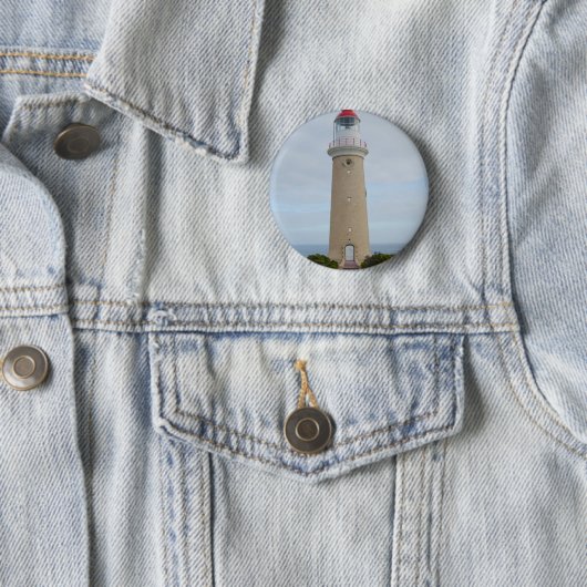 Badge Rond 5 Cm Phare (En situation)
