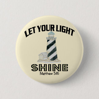 Badge Rond 5 Cm Phare