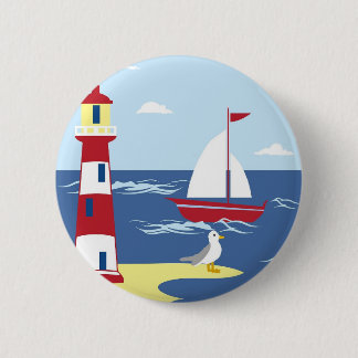Badge Rond 5 Cm phare
