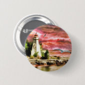 Badge Rond 5 Cm Phare (Devant & derrière)