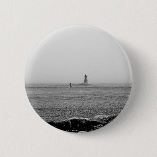 Badge Rond 5 Cm Phare au loin