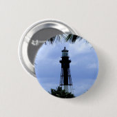 Badge Rond 5 Cm Phare d'admission de Hillsboro (Devant & derrière)