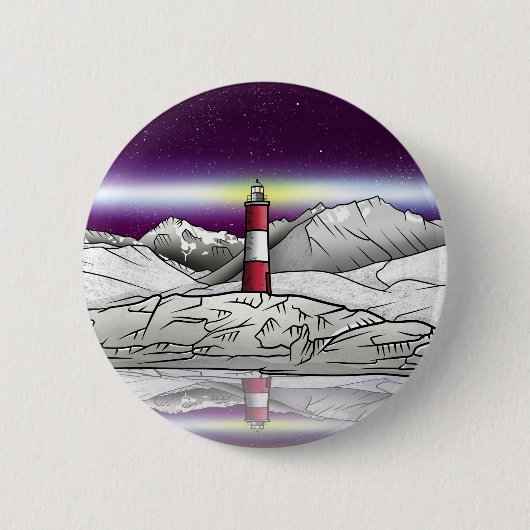 Badge Rond 5 Cm Phare des Eclaireurs Argentine (Devant)