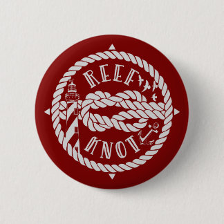 Badge Rond 5 Cm Phare du noeud de récif