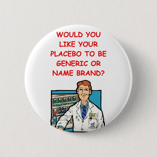 Badge Rond 5 Cm pharmacien (Devant)