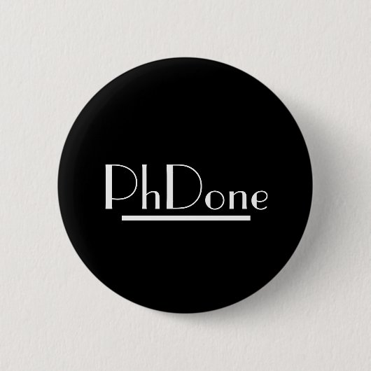 Badge Rond 5 Cm PhDone (Devant)