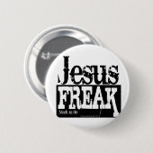 Badge Rond 5 Cm Phénomène de Jésus (Devant & derrière)