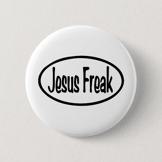Badge Rond 5 Cm Phénomène de Jésus (Devant)