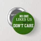 Badge Rond 5 Cm Philadelphie philly personne nous aime que nous ne (Devant & derrière)