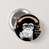 Badge Rond 5 Cm Phil'd dans le bouton (Devant & derrière)