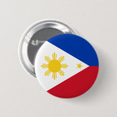Badge Rond 5 Cm Philippines (Devant & derrière)
