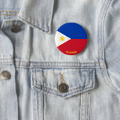 Badge Rond 5 Cm Philippines Drapeau mignon Patriotique (En situation)