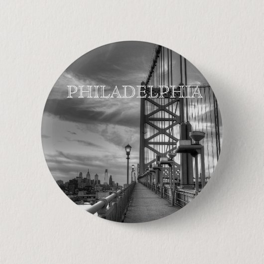 Badge Rond 5 Cm Philly du pont (Devant)