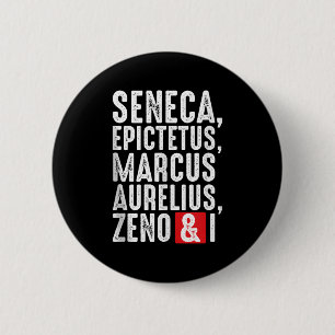 Badge Rond 5 Cm Philosophages stoïques Citations De Sagesse Pour L