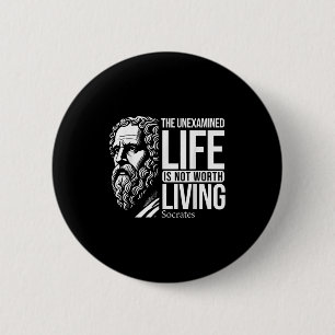 Badge Rond 5 Cm Philosophie Socrate Citation Pour Philosphères Sag