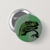 Badge Rond 5 Cm Philosoraptor (Devant & derrière)