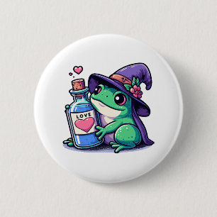 Badge Rond 5 Cm philtre d'amour kawaii sorcier