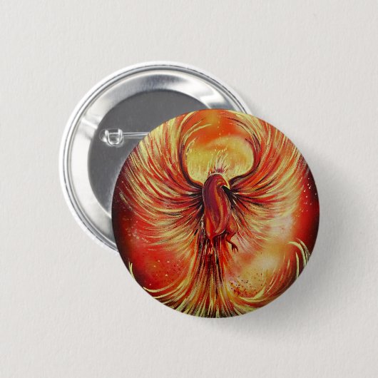 Badge Rond 5 Cm Phoenix (Devant & derrière)