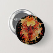 Badge Rond 5 Cm Phoenix (Devant & derrière)