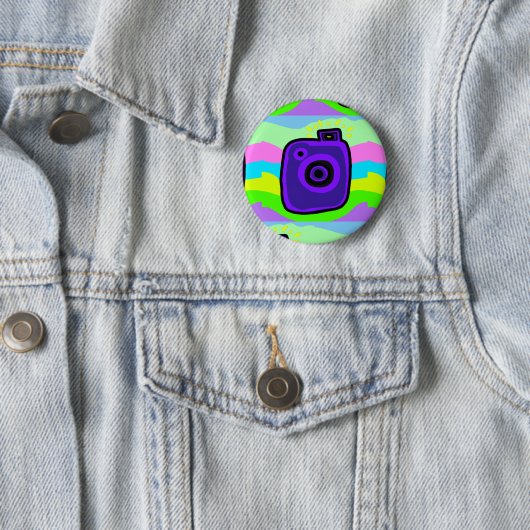 Badge Rond 5 Cm Photo (En situation)