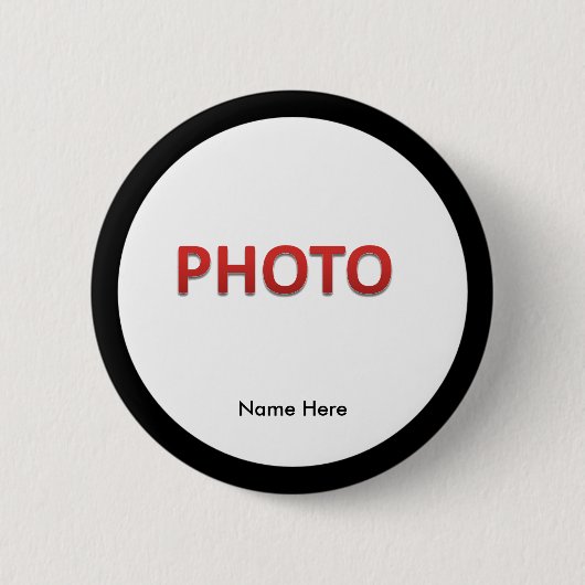 Badge Rond 5 Cm Photo commémorative personnalisée (Devant)
