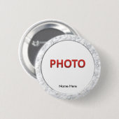Badge Rond 5 Cm Photo commémorative personnalisée (Devant & derrière)
