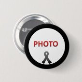 Badge Rond 5 Cm Photo commémorative personnalisée (Devant & derrière)