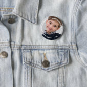 Badge Rond 5 Cm Photo de fin d'études mignonnes (En situation)