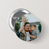 Badge Rond 5 Cm Photo personnalisée (Devant & derrière)