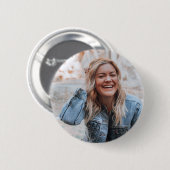 Badge Rond 5 Cm Photo personnalisée (Devant & derrière)