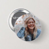 Badge Rond 5 Cm Photo personnalisée (Devant & derrière)