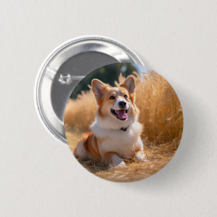 Badge Rond 5 Cm Photo personnalisée pour animaux