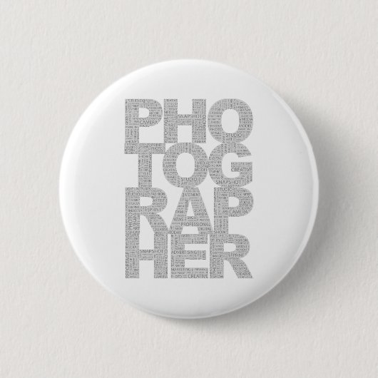 Badge Rond 5 Cm Photographe (Devant)