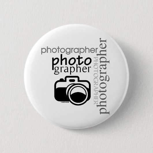 Badge Rond 5 Cm Photographe v.2 (Devant)